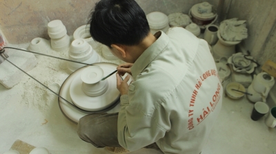Sản xuất gốm thô